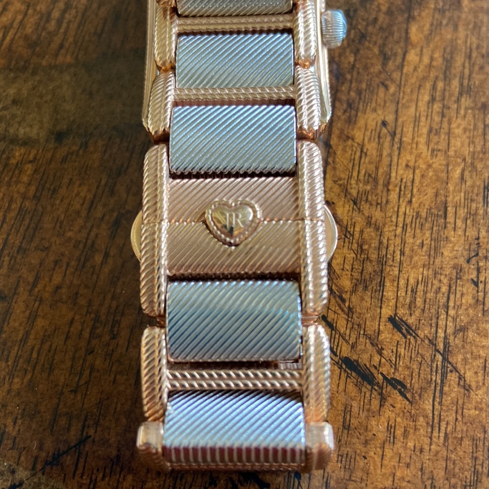 New! JUDITH RIPKA Rose Gold and silver Lexington 100G Watch - Picture 9 of 9
